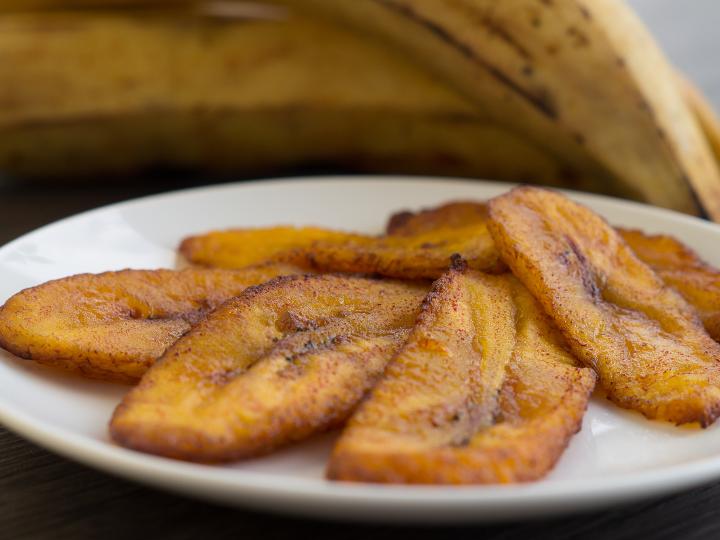 Stegte plantains 