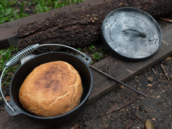 Brød bagt i gryde 