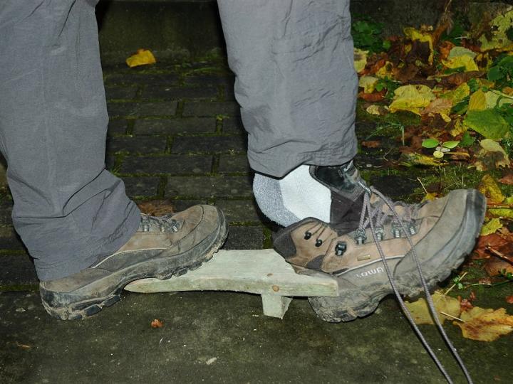 Støvleknægt til støvler 