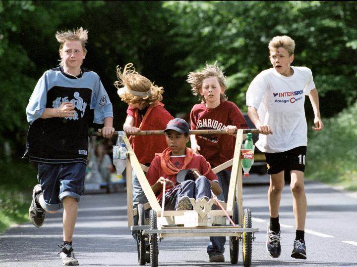 Sæbekassebil i kulsø