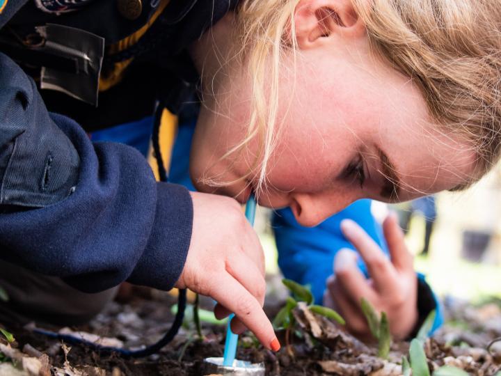 Mærk roen i og følelsen af naturen
