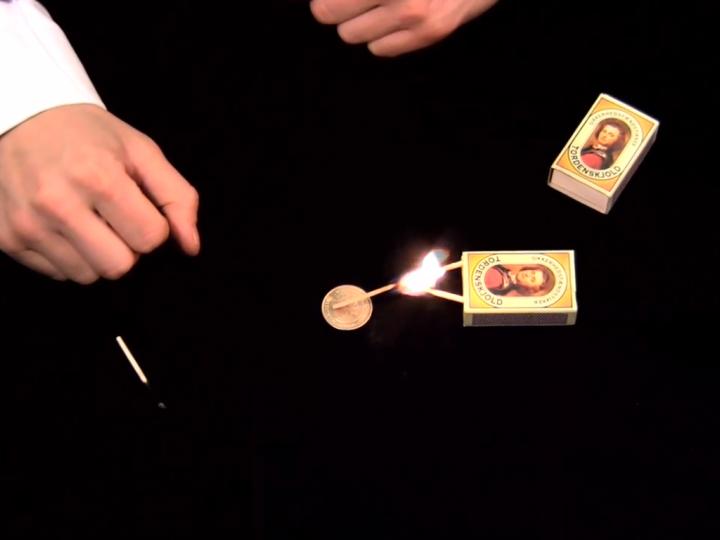 Løft en tændstik uden at røre den