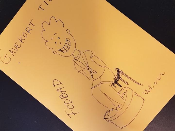 Pakkeleg med personlige gaver (gavekort)