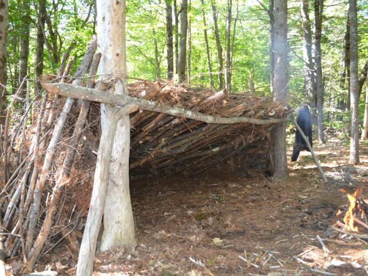  Primitiv bivuak til en patrulje